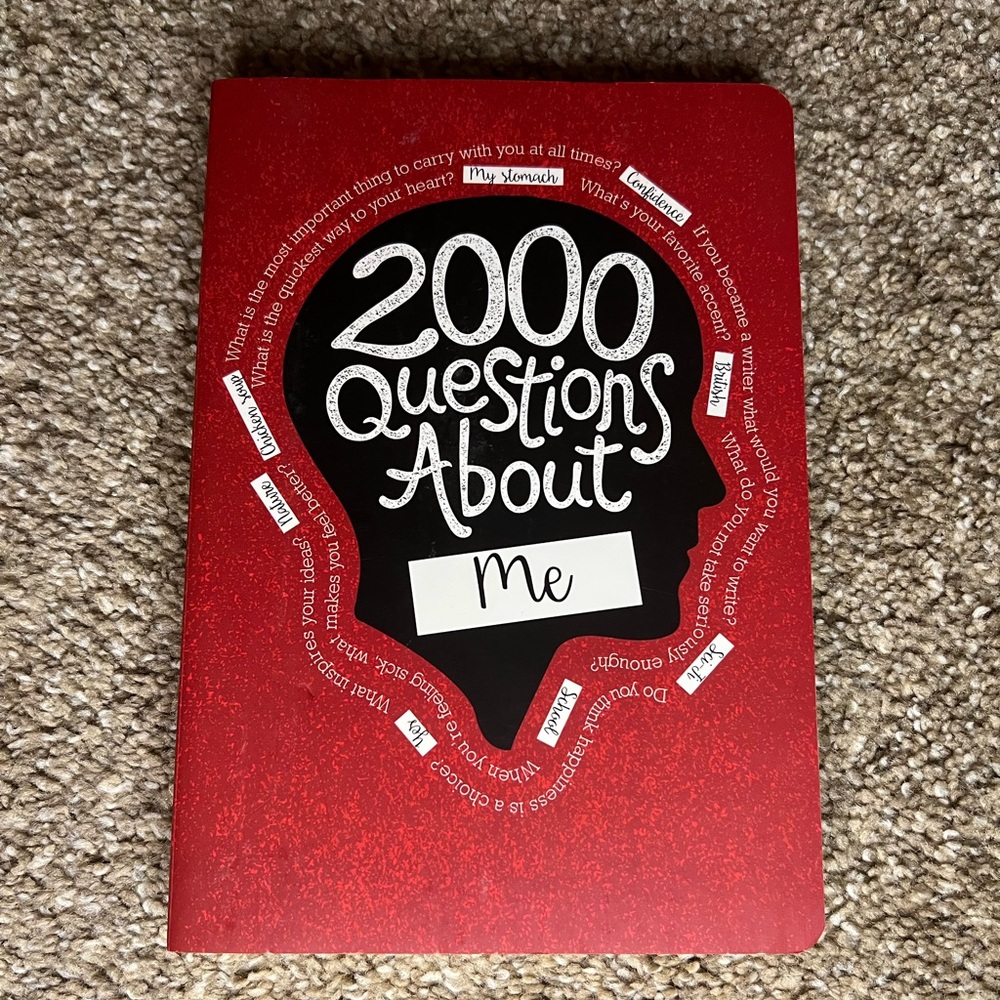 Piccadilly 2000 Questions About Me Creative Writing Self-Reflection Help Book